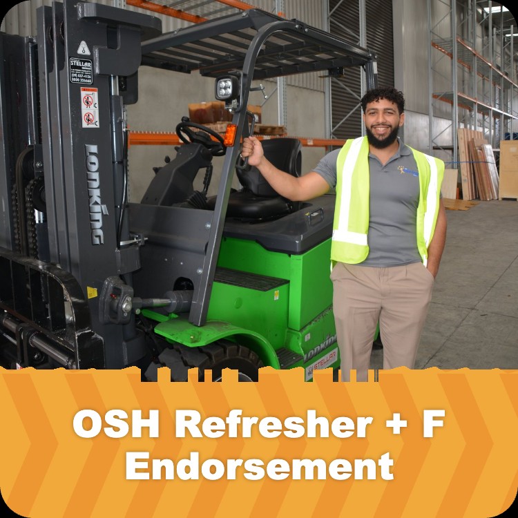 WorkSafe Forklift Operator Certificate Refresher (OSH) + F Endorsement