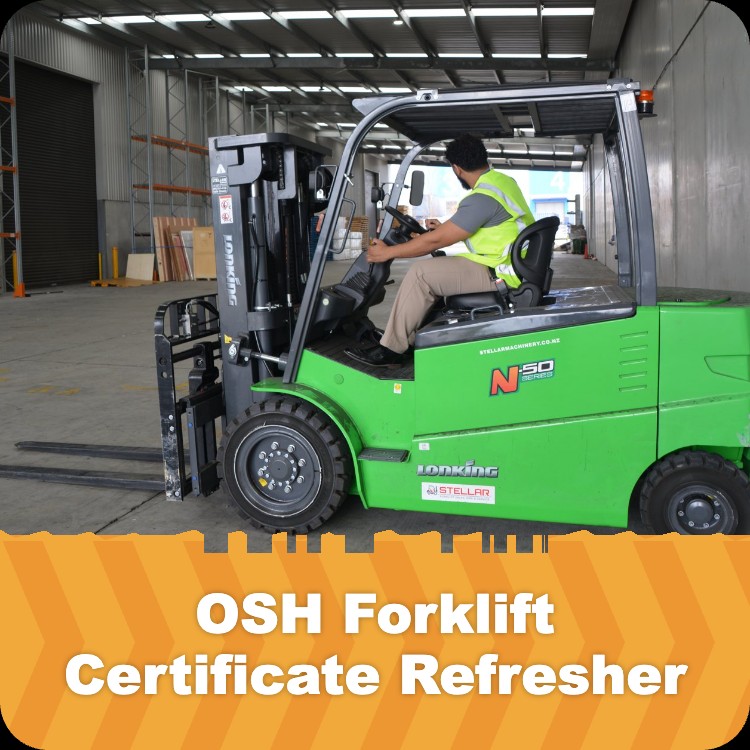 WorkSafe Forklift Operator Certificate Refresher (OSH)