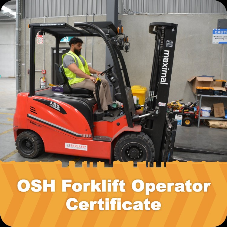 WorkSafe Forklift Operator Certificate (OSH)