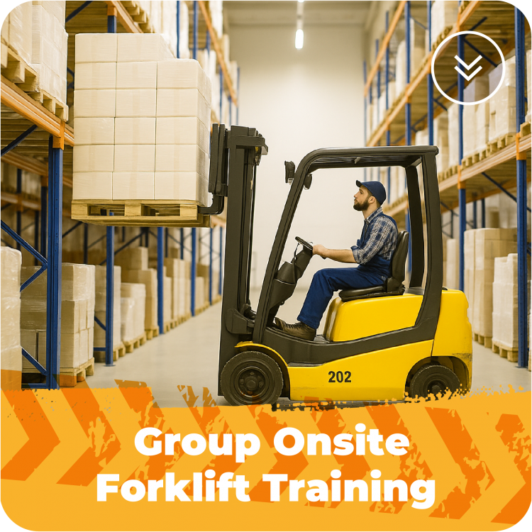Forklift Training - Group Onsite Training only