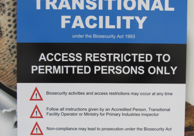 Transitional Facility Signs